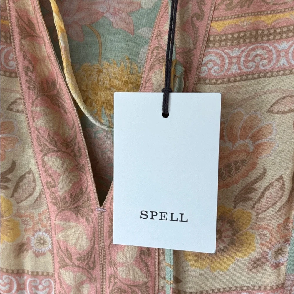 Spell Botanical Butterfly Tunic Dress - Picture 4 of 6